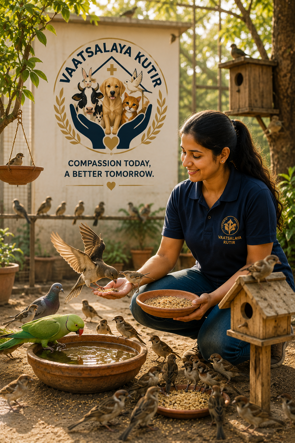 Bird Seva - Vaatsalaya Kutir