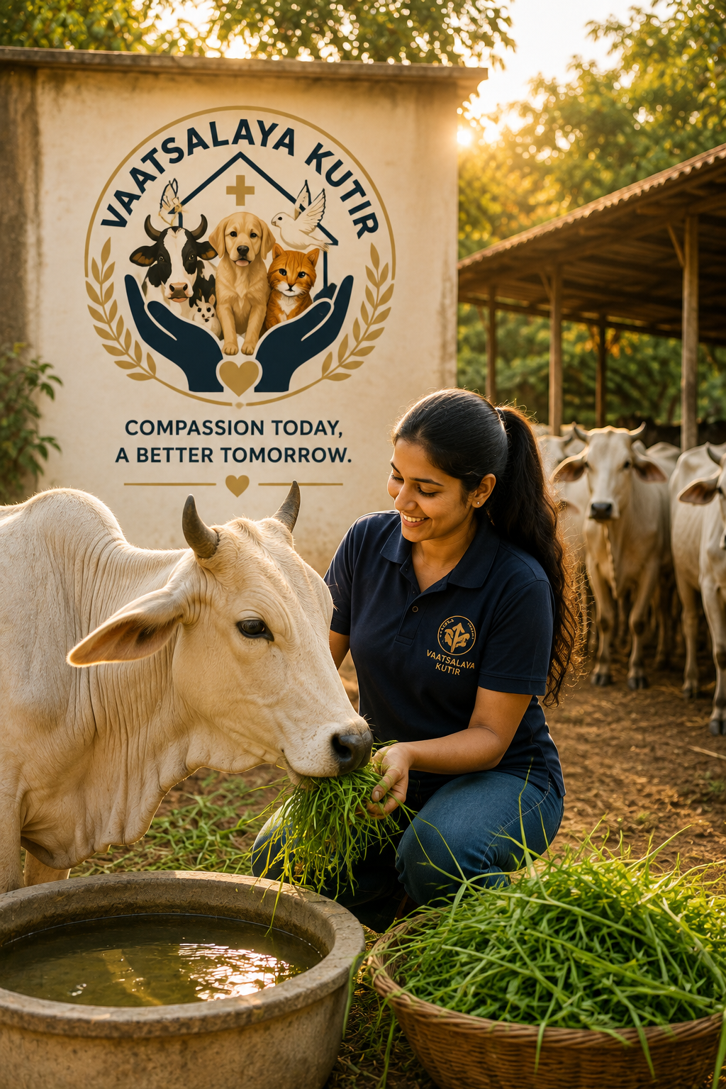 Cow Seva - Vaatsalaya Kutir